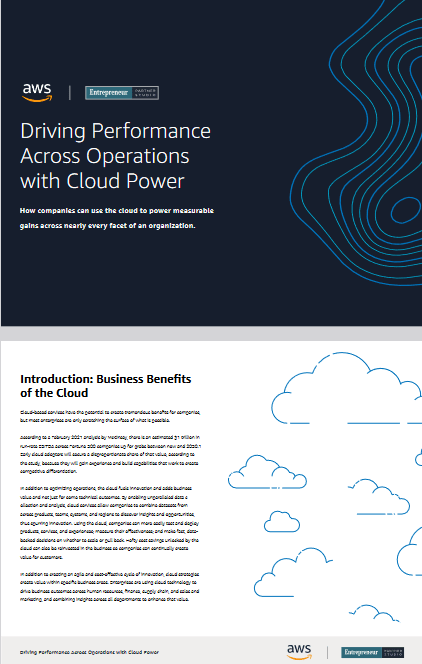 Driving Performance Across Operations with Cloud Power2