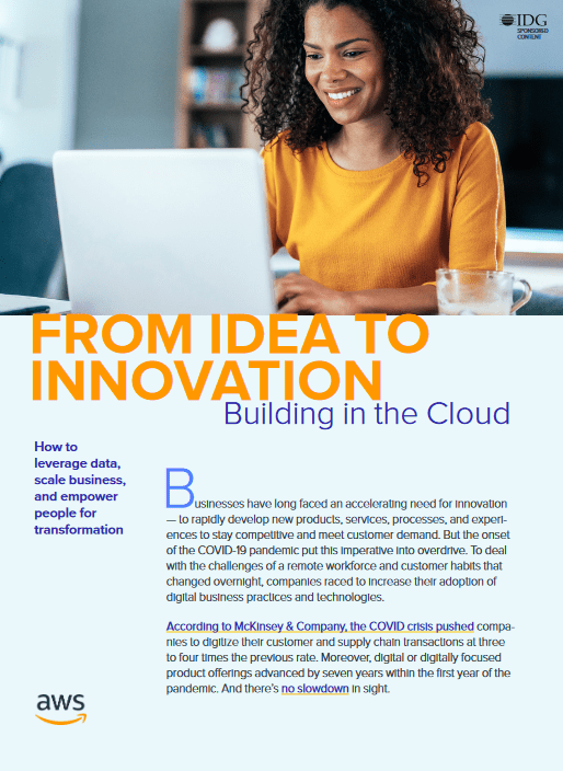 From Idea to Innovation Building in the Cloud2